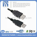 5FT 1.5M USB AM TO AF EXTENSION KABEL USB 2.0 SCHWARZ - Hi-Speed ​​Datenübertragung bis zu 480 Mbps